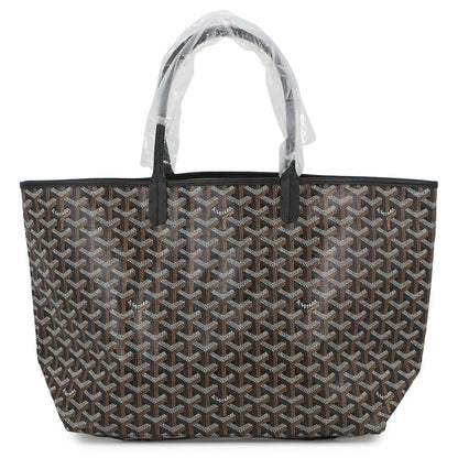 GOYARD Saint Louis BlackSTLOUIPMLTY01CL01P PVC Leather Size PM