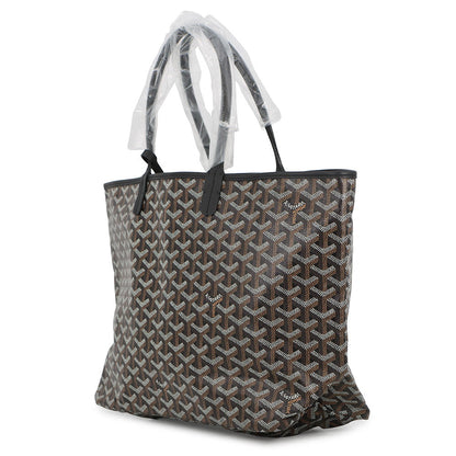 GOYARD Saint Louis BlackSTLOUIPMLTY01CL01P PVC Leather Size PM