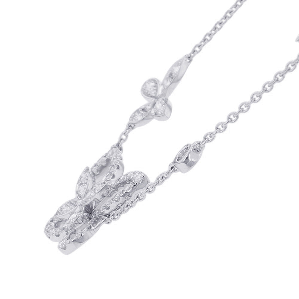 GRAFF Double Butterfly Silhouette Diamond PendantRGP745 18K White Gold