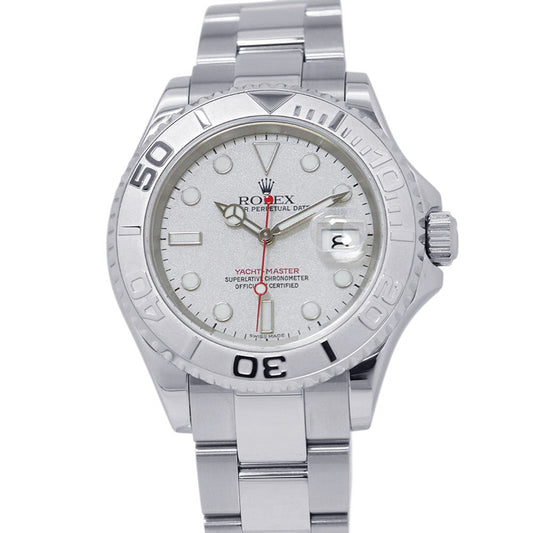 ROLEX Yacht-Master W40mm Stainless Steel PT950 Silver Dial16622
