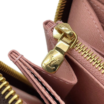 LOUIS VUITTON Zippy Wallet Rose BallerineM41894 Monogram
