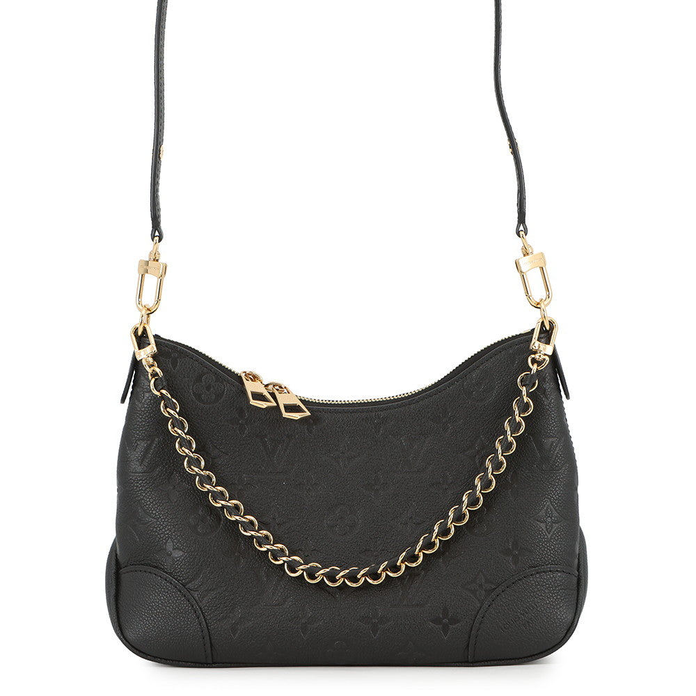 LOUIS VUITTON Boulogne NoirM12930 Monogram Empreinte Leather Size PM