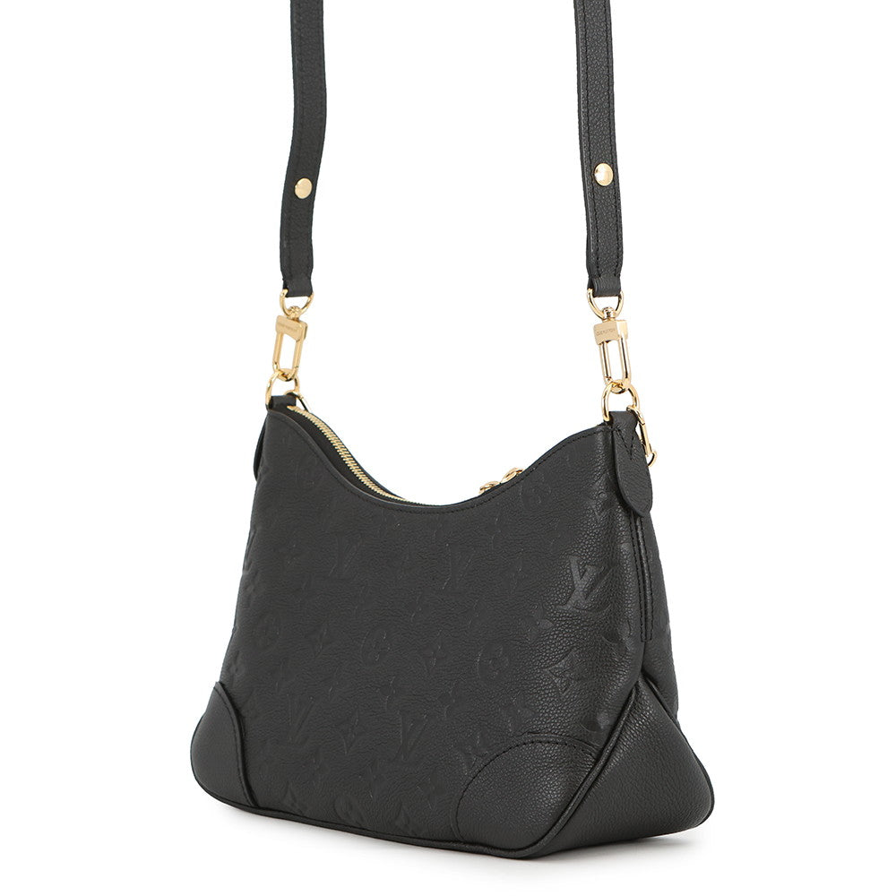 LOUIS VUITTON Boulogne NoirM12930 Monogram Empreinte Leather Size PM