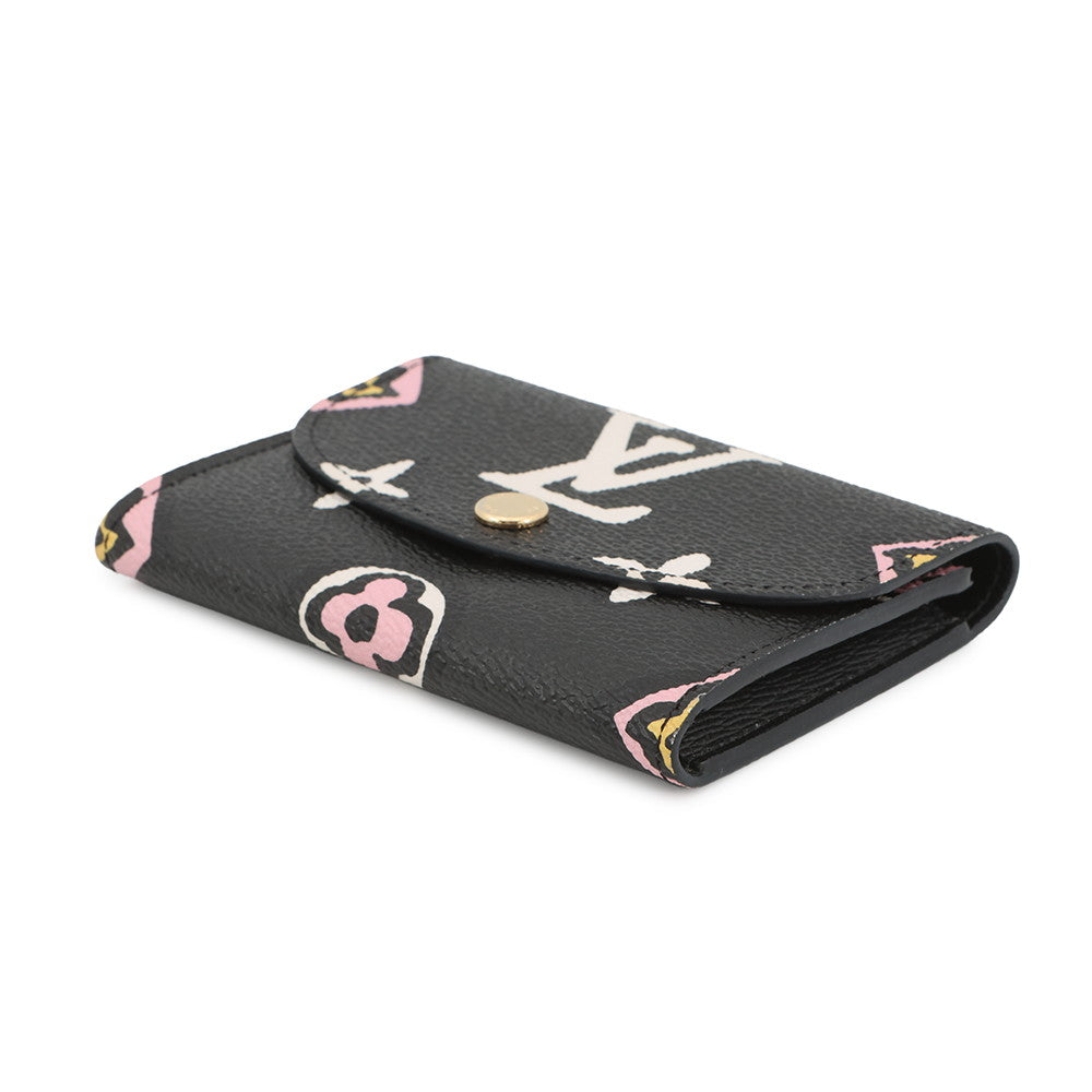 LOUIS VUITTON Rosalie Coin Purse NoirM80755 Monogram / Wild at Heart
