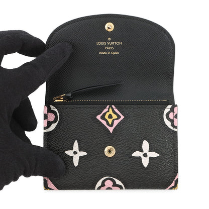 LOUIS VUITTON Rosalie Coin Purse NoirM80755 Monogram / Wild at Heart