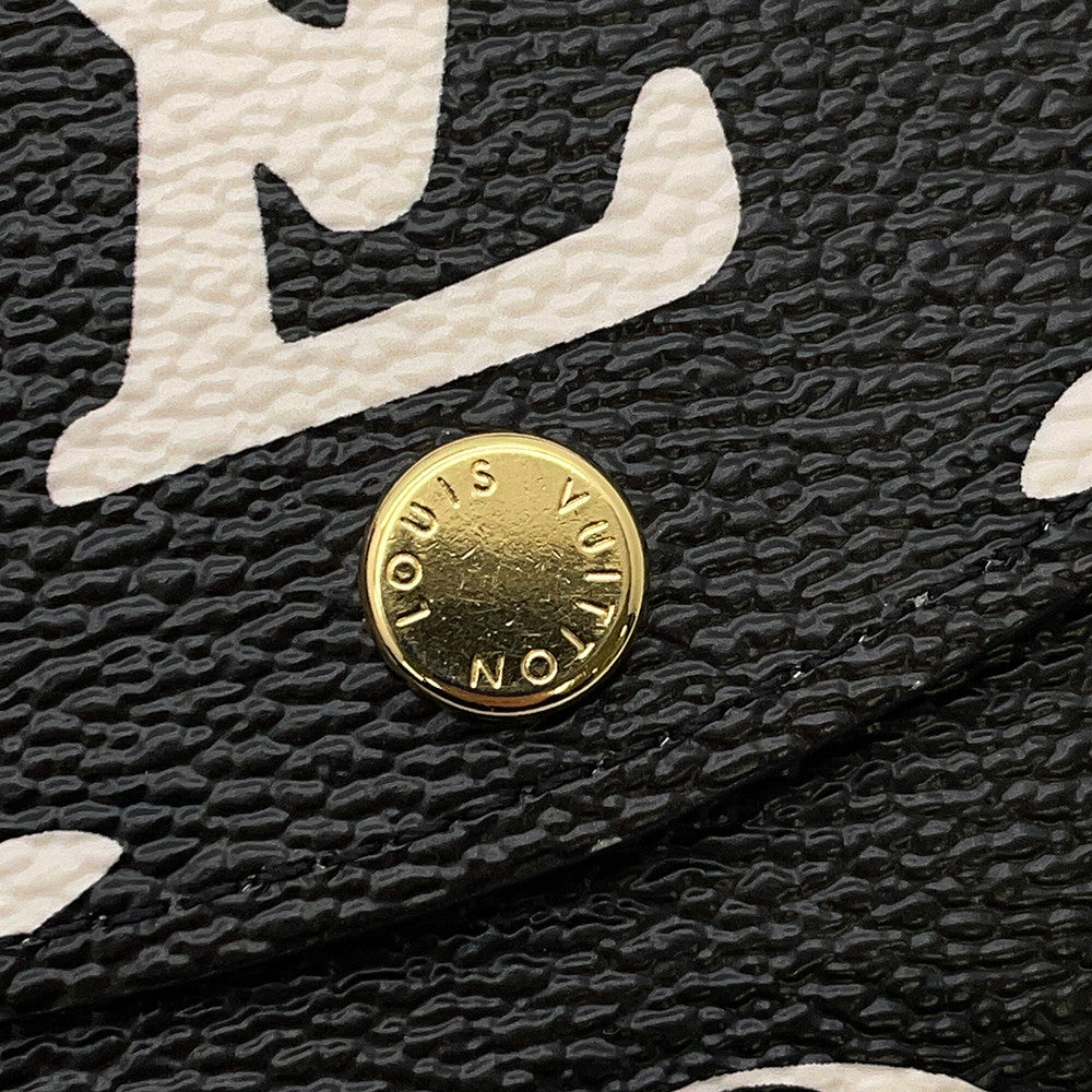 LOUIS VUITTON Rosalie Coin Purse NoirM80755 Monogram / Wild at Heart