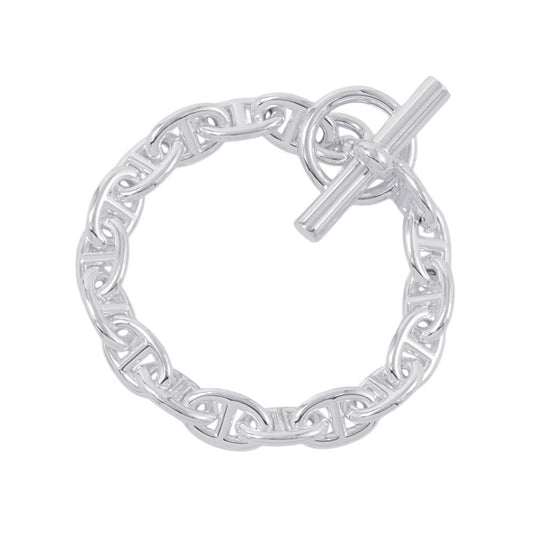 HERMES Chaine d'Ancre Bracelet 17 frames Size PM SV925