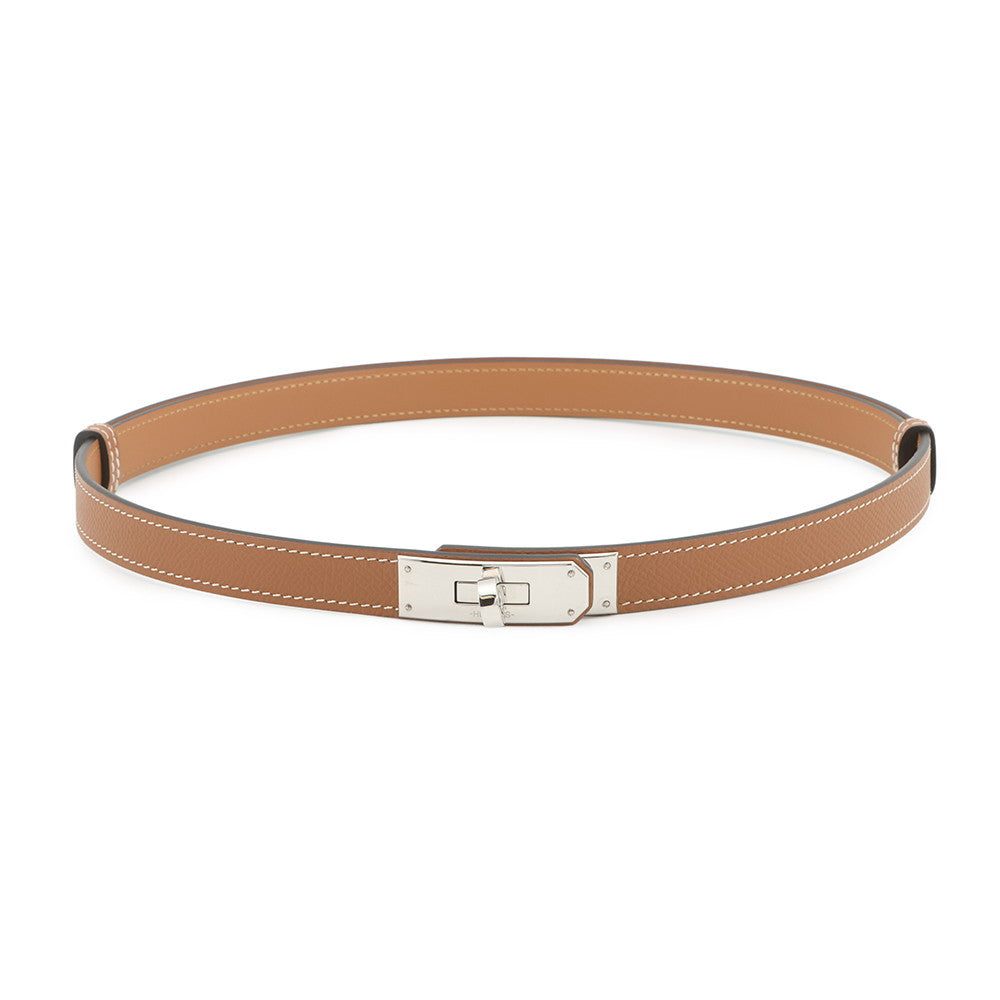HERMES Kelly belt Gold Epsom