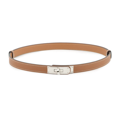 HERMES Kelly belt Gold Epsom