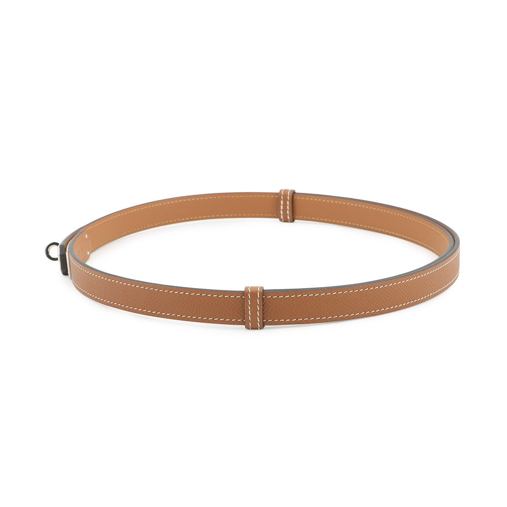 HERMES Kelly belt Gold Epsom