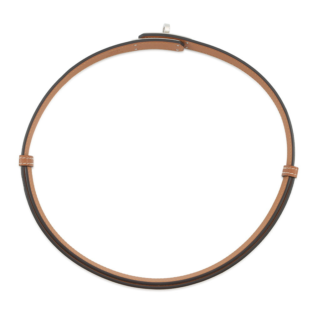 HERMES Kelly belt Gold Epsom