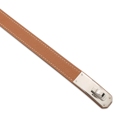 HERMES Kelly belt Gold Epsom
