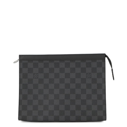 LOUIS VUITTON Pochette Voyage NoirN41696 Damier Graphite Size MM