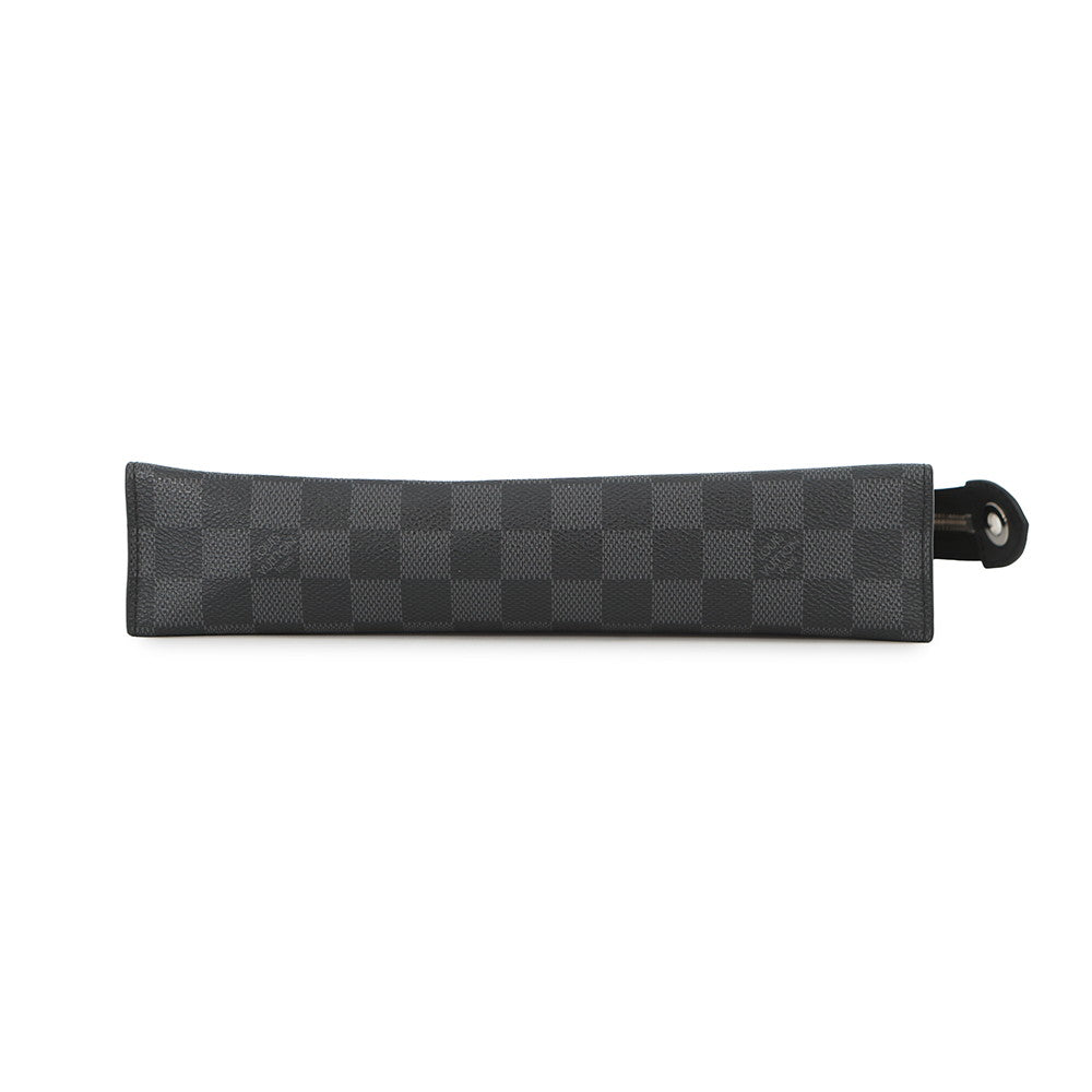 LOUIS VUITTON Pochette Voyage NoirN41696 Damier Graphite Size MM