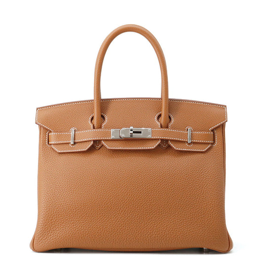 HERMES Birkin Gold Togo Leather Size 30