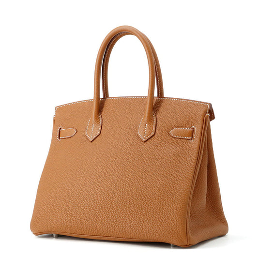 HERMES Birkin Gold Togo Leather Size 30