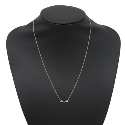 TIFFANY&Co. T Smile Pendant Size Mini62617683 18K Yellow Gold