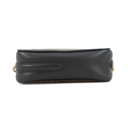 FENDI Zucca Cam Camera Bag Brown/Black8BT287A6VOF14RT PVC Leather