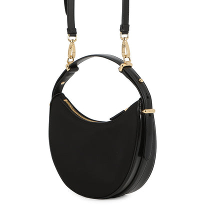 PRADA Arkhe 2WAY Shoulder Bag Black1BC194 Nylon Leather Size Small