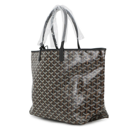 GOYARD Saint Louis with clip BlackSTLCROPMLTY01CL01P PVC Leather Size PM