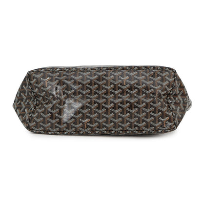 GOYARD Saint Louis with clip BlackSTLCROPMLTY01CL01P PVC Leather Size PM