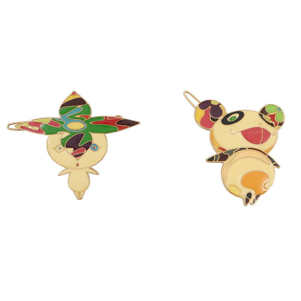 LOUIS VUITTON Barrette Flower Hat Man/Panda MulticolorM92595 Metal