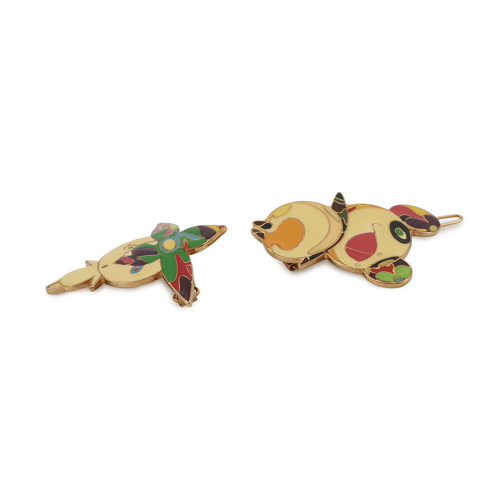 LOUIS VUITTON Barrette Flower Hat Man/Panda MulticolorM92595 Metal