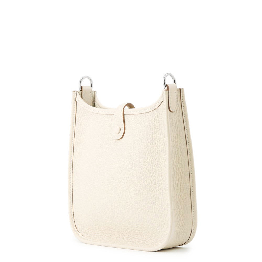 HERMES Evelyne Long Craie Taurillon Clemence Size TPM