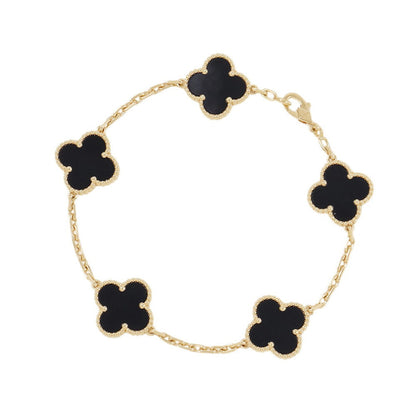 Van Cleef & Arpels Vintage Alhambra Bracelet 5 motifsVCARA41300 18K Yellow Gold