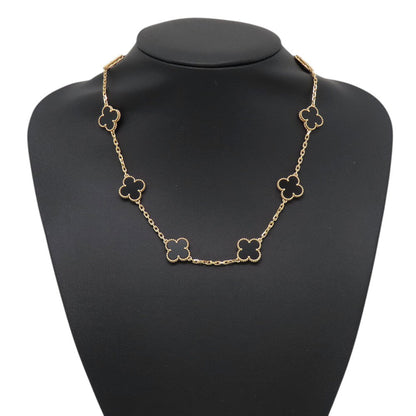 Van Cleef & Arpels Vintage Alhambra Necklace 10 MotifsVCARA42700 18K Yellow Gold