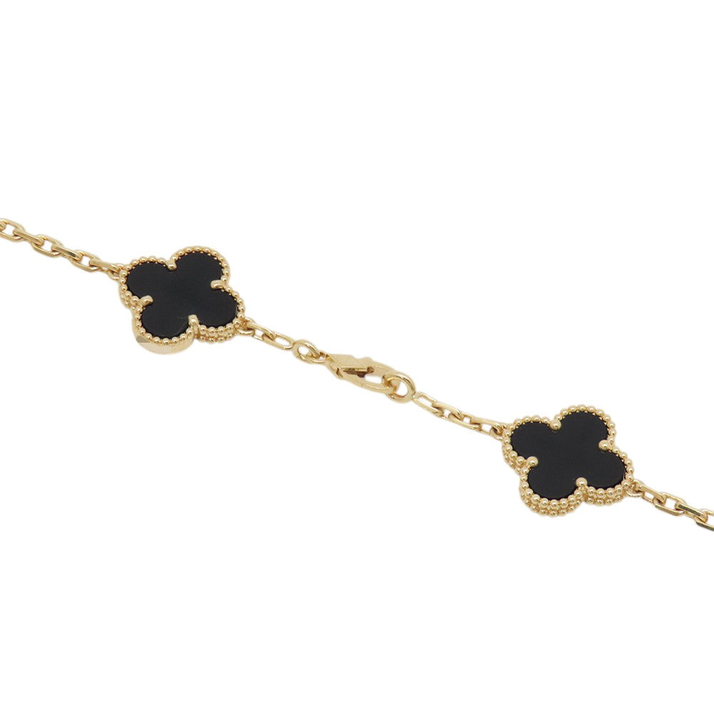 Van Cleef & Arpels Vintage Alhambra Necklace 10 MotifsVCARA42700 18K Yellow Gold