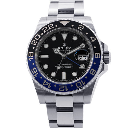 ROLEX GMT MasterII W40mm Stainless Steel Black Dial116710BLNR