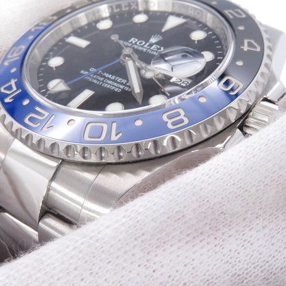 ROLEX GMT MasterII W40mm Stainless Steel Black Dial116710BLNR