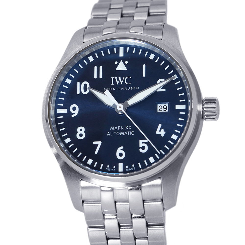 IWC Pilot's Watch Mark XX W40mm Stainless Steel Blue DialIW328204