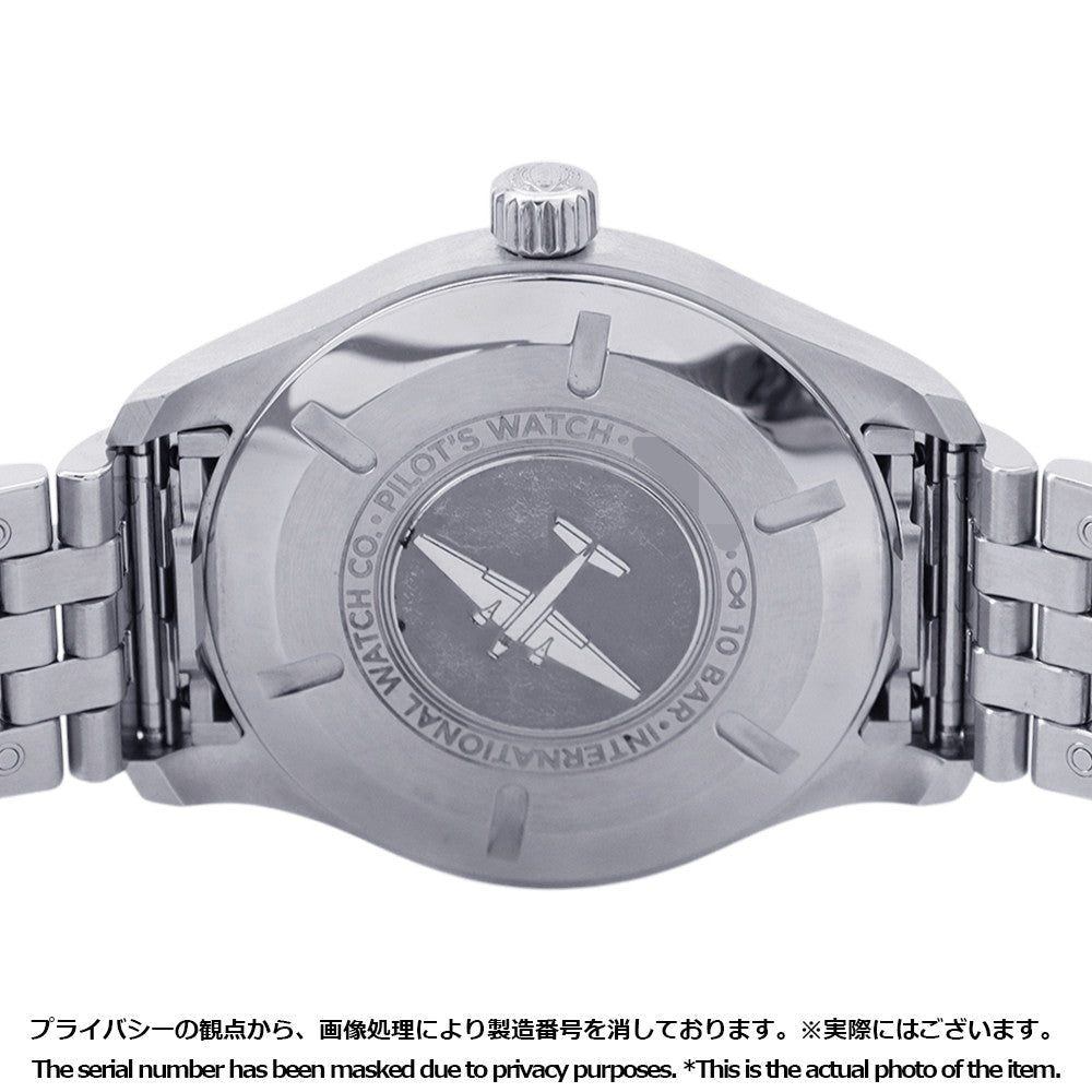 IWC Pilot's Watch Mark XX W40mm Stainless Steel Blue DialIW328204