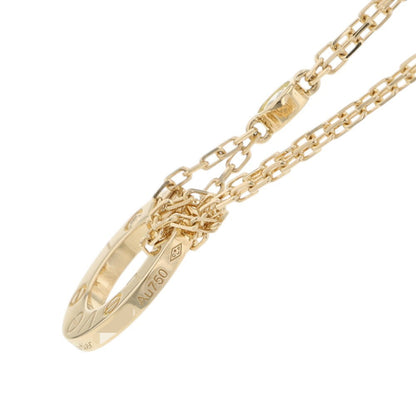 CARTIER Love Circle Diamond NecklaceB7219500 18K Yellow Gold