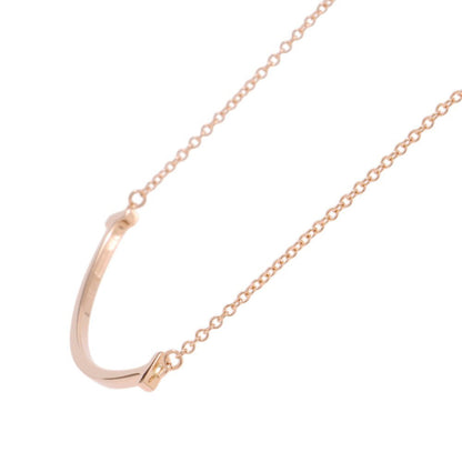 TIFFANY&Co. T Smile Smile Pendant Size Small60011678 18K Pink Gold