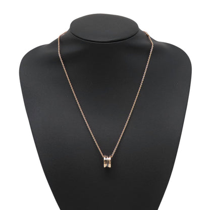 BVLGARI B.Zero1 Legend Necklace356118 K18PG Ceramic