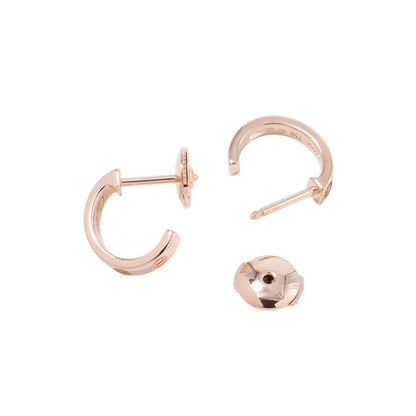 CARTIER Mini Love Earrings Size SmallB8029000 18K Pink Gold