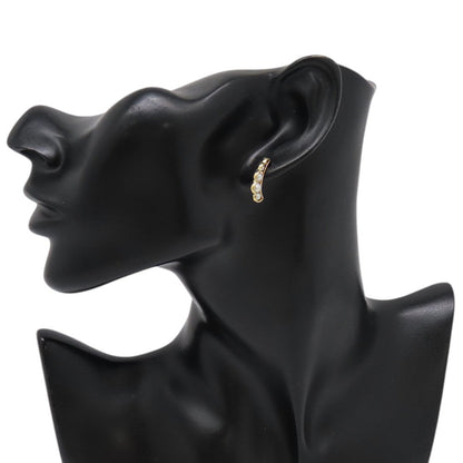 TASAKI Liquid Sculpture Pearl Earrings Pt900 K18YG K18PG