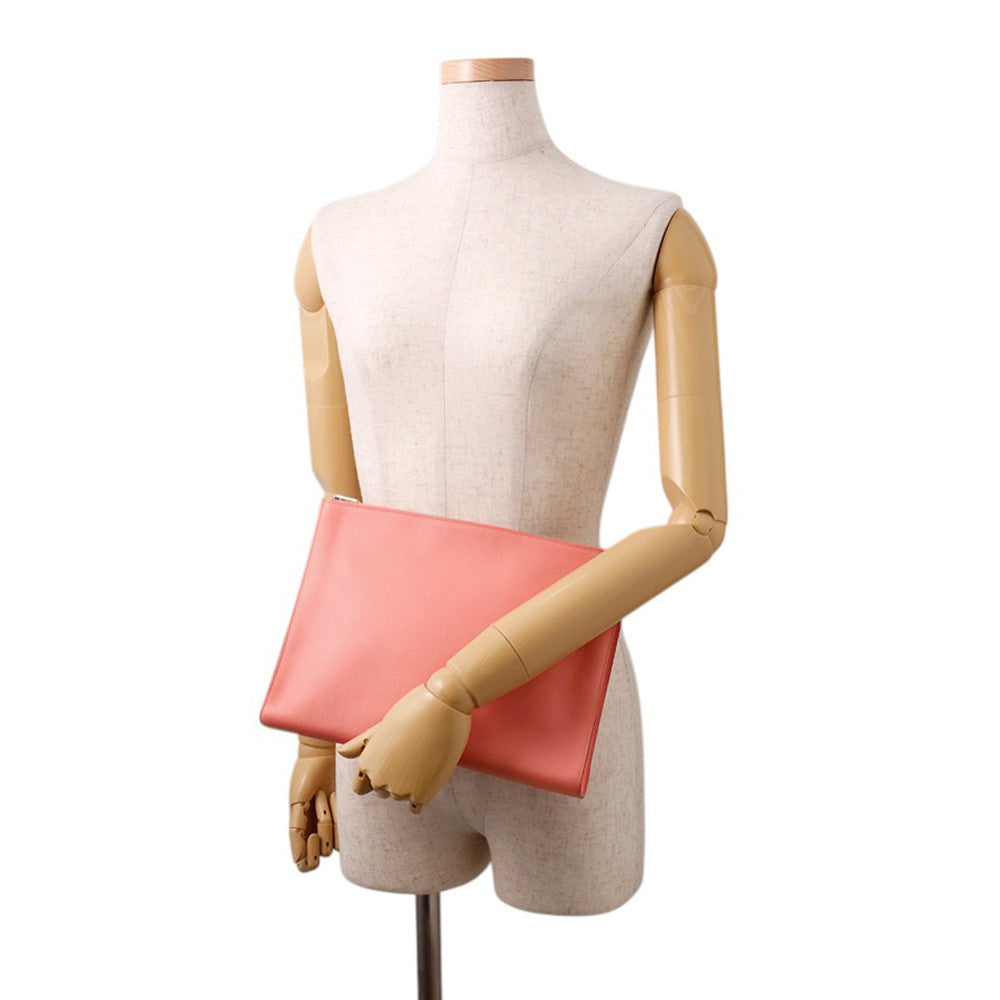 HERMES Zip and Go Roseet Evercolor Size GM