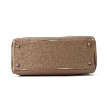 HERMES Kelly Retourne Etoupe Togo Leather Size 28