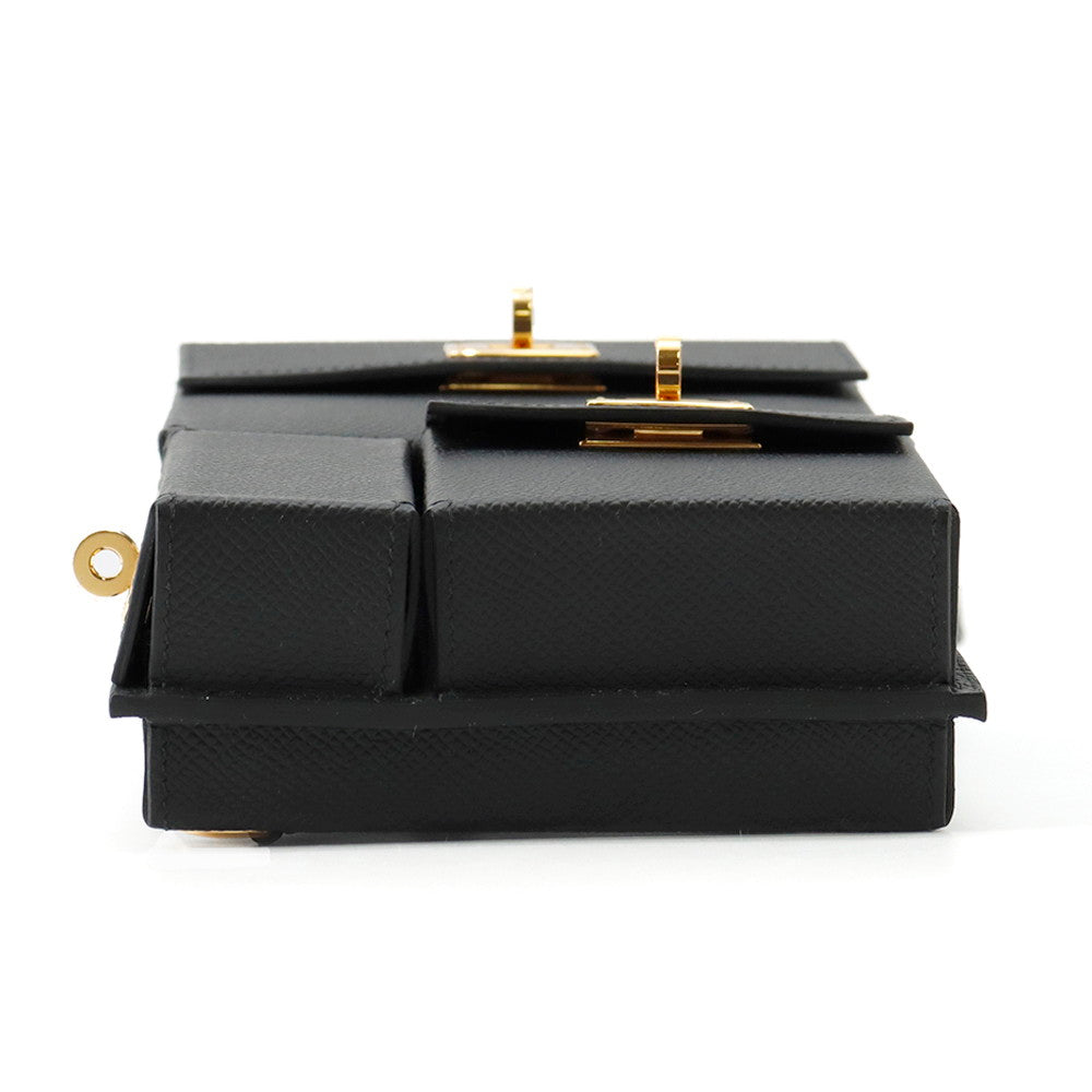 HERMES Kelly Multi-Pocket To Go Black Epsom