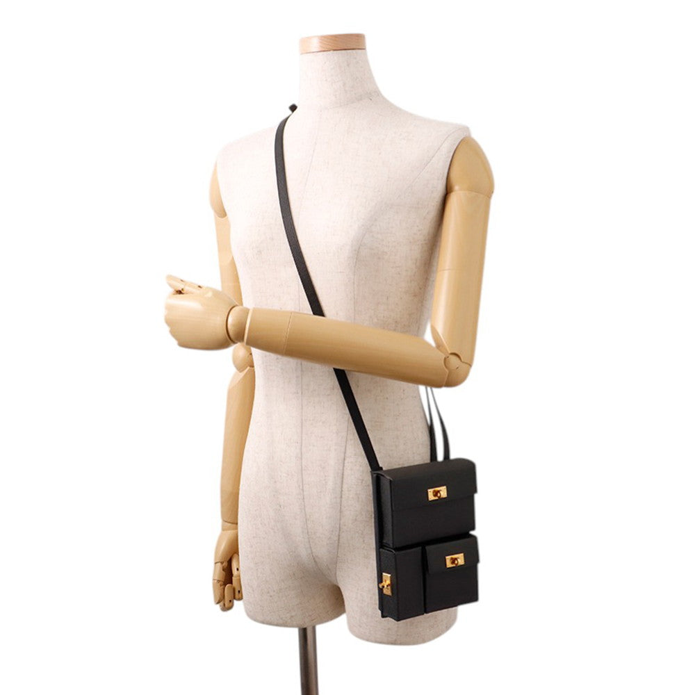 HERMES Kelly Multi-Pocket To Go Black Epsom