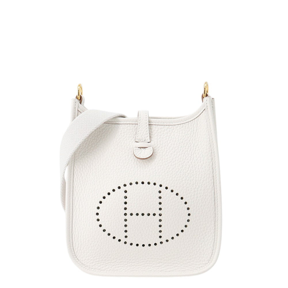 HERMES Evelyne Long Grease pail Taurillon Clemence Size TPM