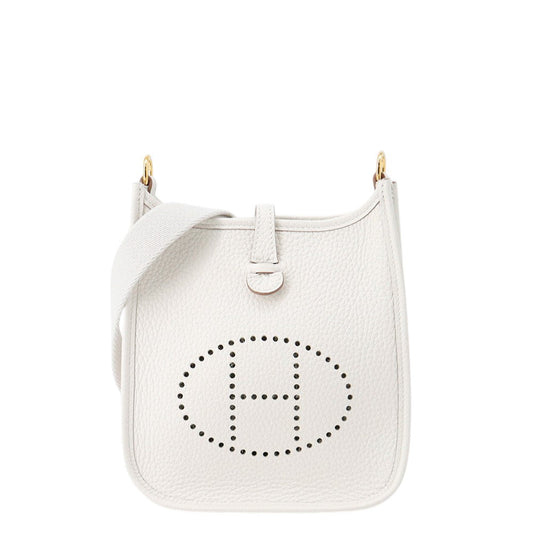 HERMES Evelyne Long Grease pail Taurillon Clemence Size TPM