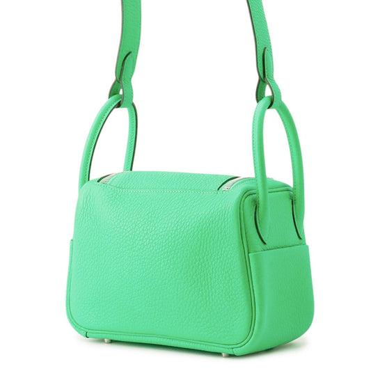 HERMES Lindy VertComic Taurillon Clemence Size Mini