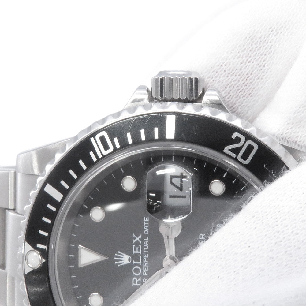 ROLEX Submariner Date W40mm Stainless Steel Black Dial16610