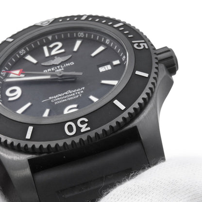 BREITLING Superocean Automatic Black Steel W46mm Stainless Steel (DLC coating) Rubber Black DialM17368B71B1S2