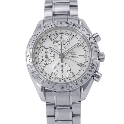 OMEGA Speedmaster Day-Date W40mm Stainless Steel Silver Dial3221.30.00